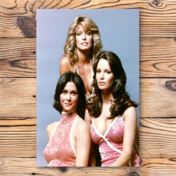 Charlie's Angels Retro‎ Nostalgic Refrigerator Locker Fridge Magnet - Picture 1 of 2